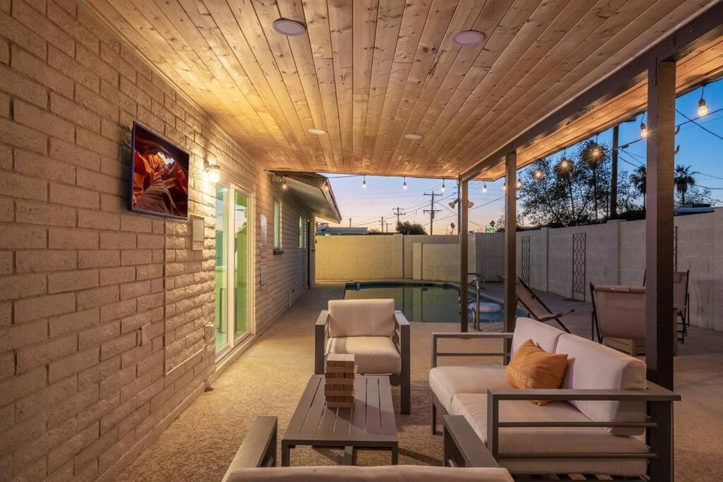 Villa Cozy-Perfect Location-Private Pool-Heat Optional- Spring Training-Gcu Phoenix Exterior foto